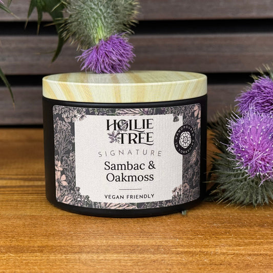 Candle Tins-Sambac & Oakmoss