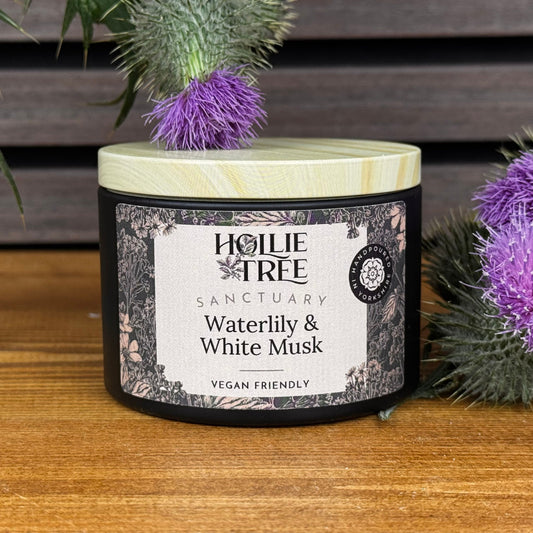 Candle Tins-Waterlily & White Musk