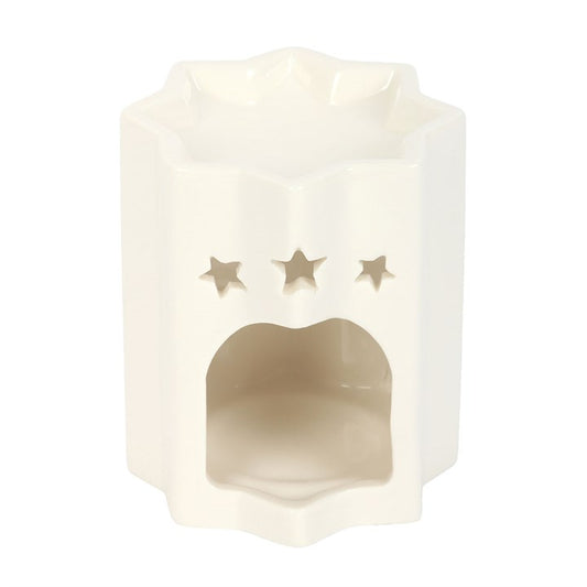 Star shape wax burner