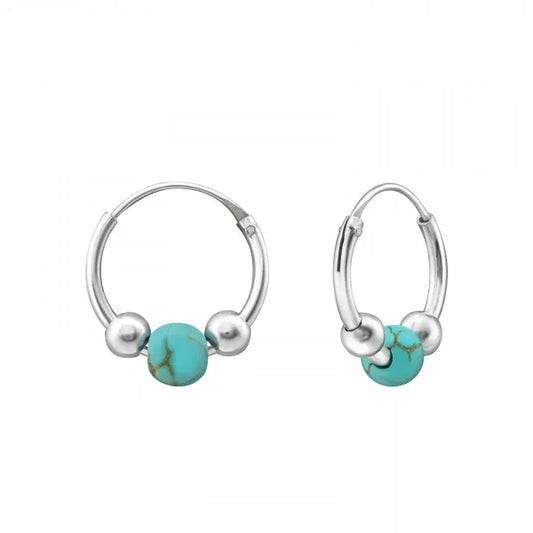 Turquoise M/Hoop