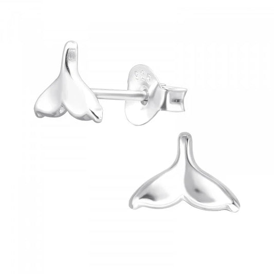 Whale tail Stud