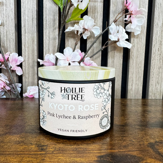 Candle Tins-Kyoto Rose — Pink Lychee & Raspberry