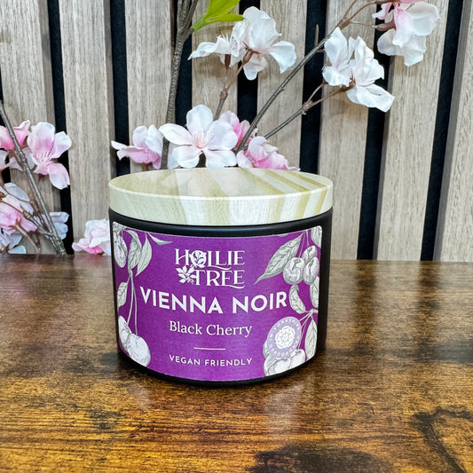 Candle Tins-Vienna Noir — Black Cherry