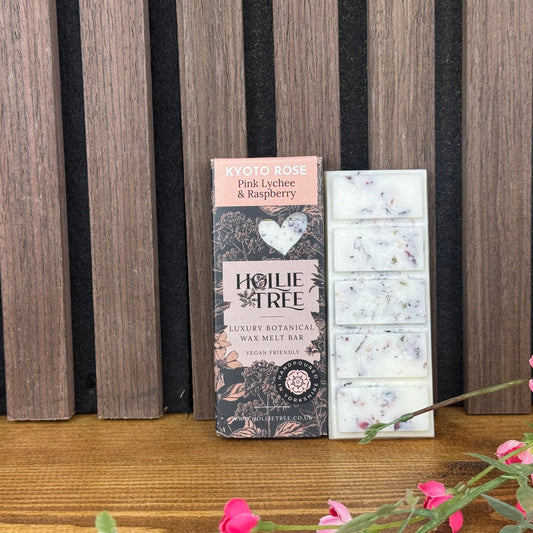 Wax Melt Bar-Kyoto Rose — Pink Lychee & Raspberry
